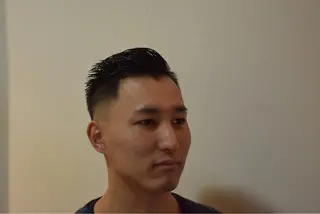 ショート メンズ 福井 稜平のヘアスタイル