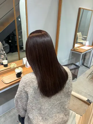 カラー 井手上 華のヘアスタイル