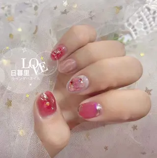 ネイル ラベンダー💖日暮里 ルル💖ネイルのネイルデザイン