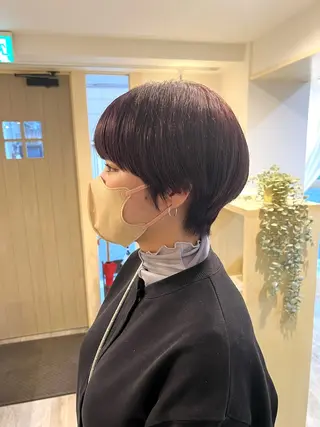ショート 髪質改善サロン Canon bellのヘアスタイル