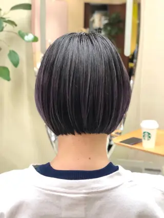 ショート カラー tokute Takahashiのヘアスタイル