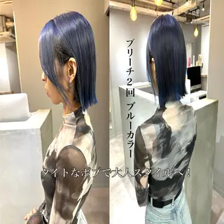 ショート カラー 美髪矯正・レイヤー 倉友哉のヘアスタイル