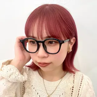 ショート カラー 暖色/ショート/ボブ /hana🌸のヘアスタイル