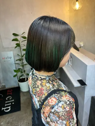 ショート カラー 💜髪質改善/ 艶カラー/ミナ🩷のヘアスタイル