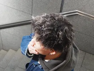 ショート カラー パーマ ヘアアレンジ メンズ メンズヘア静岡 ✂︎Ryuheiのヘアスタイル