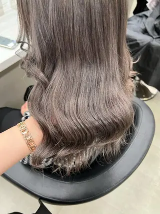 セミロング 💖札幌カラー 指名No.1💖玲奈のヘアスタイル