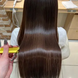 ロング 店長ハイトーンカラー 柞山史奈のヘアスタイル