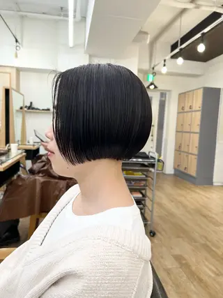 ショート パーマ/ハイライト 💙鶴岡 愛💙のヘアスタイル