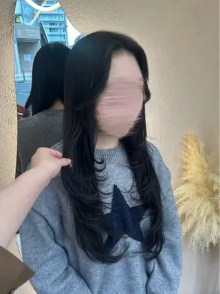 ロング レイヤー/艶髪カラー 🌷油科あい🌷のヘアスタイル