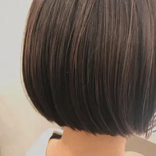 ショート カラー 代官山 ボブヘアーのヘアスタイル
