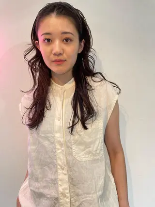 ロング カラー hazuki 🌝のヘアスタイル