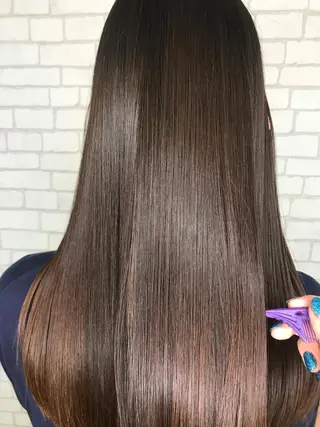 セミロング 🍒暖色カラー /やぎふうか🍒のヘアスタイル