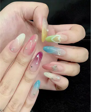 ネイル 長さだし専門店 M2　rikaのネイルデザイン