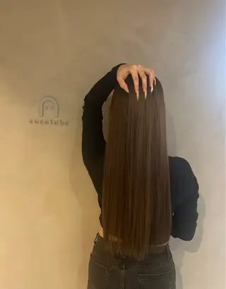 ロング 内田 成美のヘアスタイル