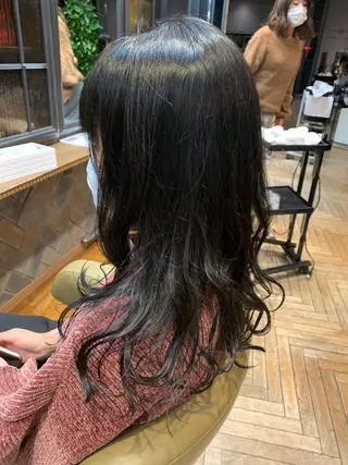 セミロング カラー ショートカット🧸 ごとうさなのヘアスタイル