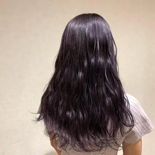 ロング カラー yamauchi mikuのヘアスタイル