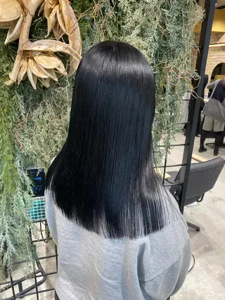 ロング カラー ワンカールで盛れる レイヤー🎀Macoのヘアスタイル