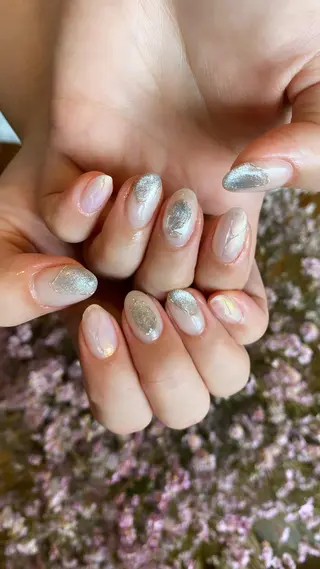 ネイル crystal ⭐︎ colorのネイルデザイン