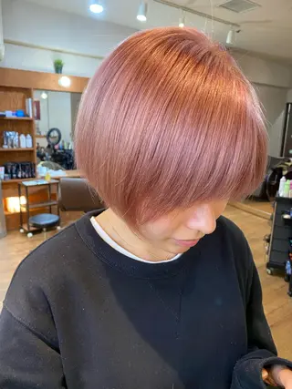 ショート カラー 菅村 勇亮のヘアスタイル