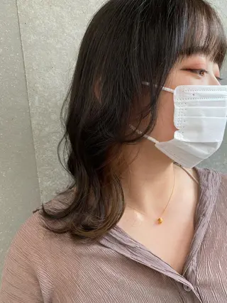 ミディアム 渋谷/ボブ×髪質改善 輝来のヘアスタイル