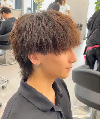 パーマ メンズ ayu ♥のマツエク・マツパデザイン