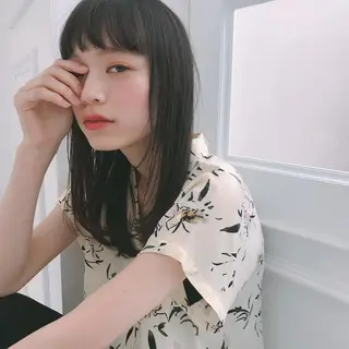 ロング 🦋重くない暗髪🦋 Hana🦋のヘアスタイル