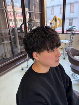 パーマ メンズ ✨似合わせ特化美容師 WILL上村 拳吾のヘアスタイル