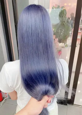 ロング カラー パーマ ヘアアレンジ メンズ キッズ ネイル マツエク・マツパ アイブロウ 💖オタク美容師 ꒰ঌ♡モモ♡໒꒱のヘアスタイル