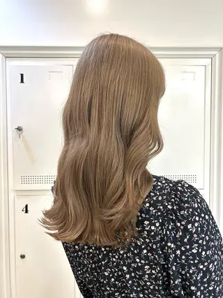 カラー 🤍垢抜け♡透明感 カラーmoeka🤍のヘアスタイル