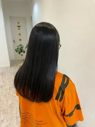 ロング ボブ/艶髪 soleilrukaのヘアスタイル