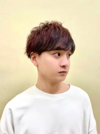 ショート カラー 博多メンズサロン 田中のヘアスタイル