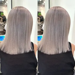 ミディアム カラー 糸川 伸樹のヘアスタイル