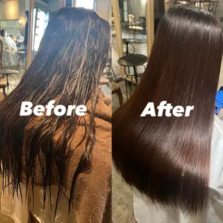 ロング 永山 萌文のヘアスタイル