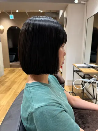 ミディアム 安藤 航平のヘアスタイル