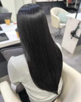 ロング カラーモデル募集/ 小山栞のヘアスタイル