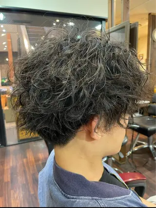 パーマ メンズ ✨美艶・髪質改善特化 ✨サロンHirokiのヘアスタイル