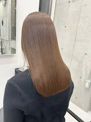 セミロング 髪質改善/艶カラー /レイヤーカット💛のヘアスタイル