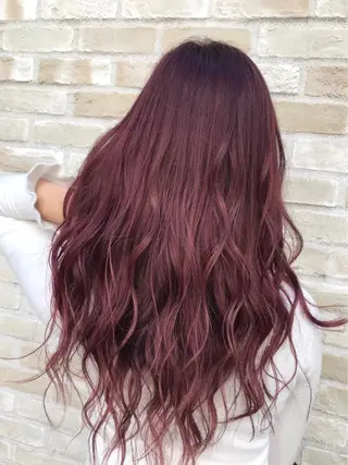 ロング ヘアセット 野中のヘアスタイル