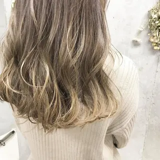 ロング カラー ヘアアレンジ Satsuki ✂︎♡のヘアスタイル
