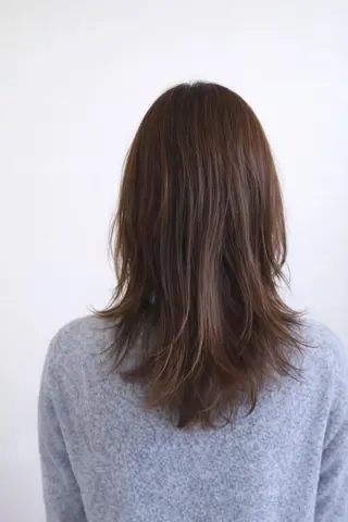ミディアム カラー 白髪染め専門店 Recolor京橋店のヘアスタイル