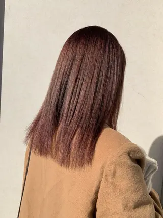 ミディアム カラー stylist N0Nのヘアスタイル