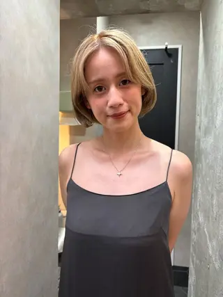 カラー ブリーチなしカラー/ パーマ/おとは🦖♡のヘアスタイル