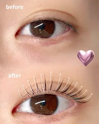 マツエク・マツパ REBOND K モデル募集のマツエク・マツパデザイン