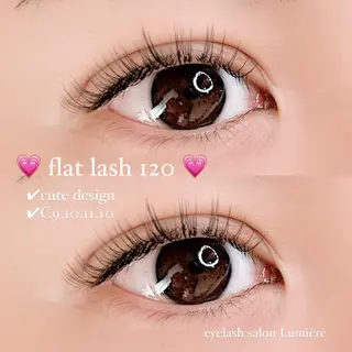 マツエク・マツパ eyelash Lumièreのマツエク・マツパデザイン