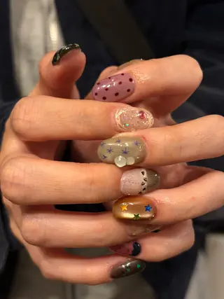 ネイル nail salon supe_所属・supe_ シイナのネイルデザイン