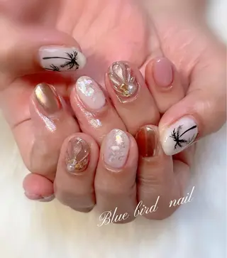ネイル Blue bird  nailのネイルデザイン