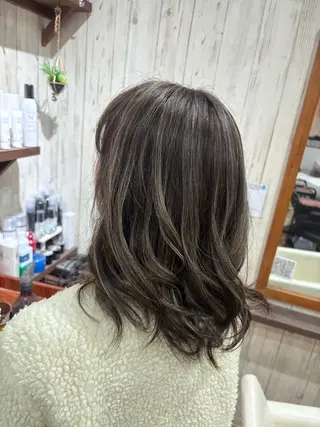 カラー ‎🤍cocoa ‎🤍のヘアスタイル
