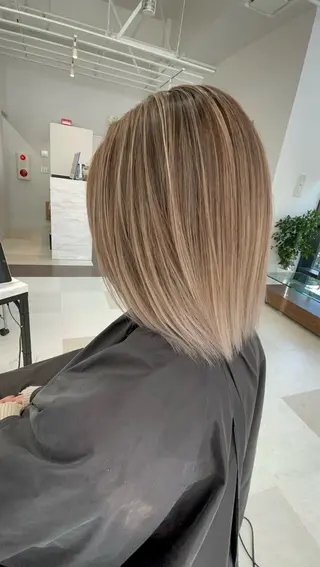 ショート カラー B.Chance カラーリスト　ペーのヘアスタイル