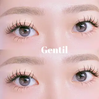 マツエク・マツパ Gentil ジャンティのマツエク・マツパデザイン