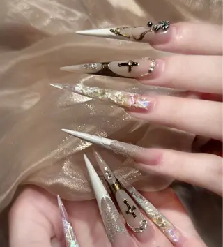 ネイル 長さだし専門 ありさのネイルデザイン